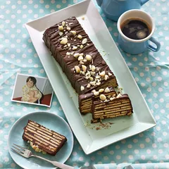 Kalter Hund mit Macadamianusskernen