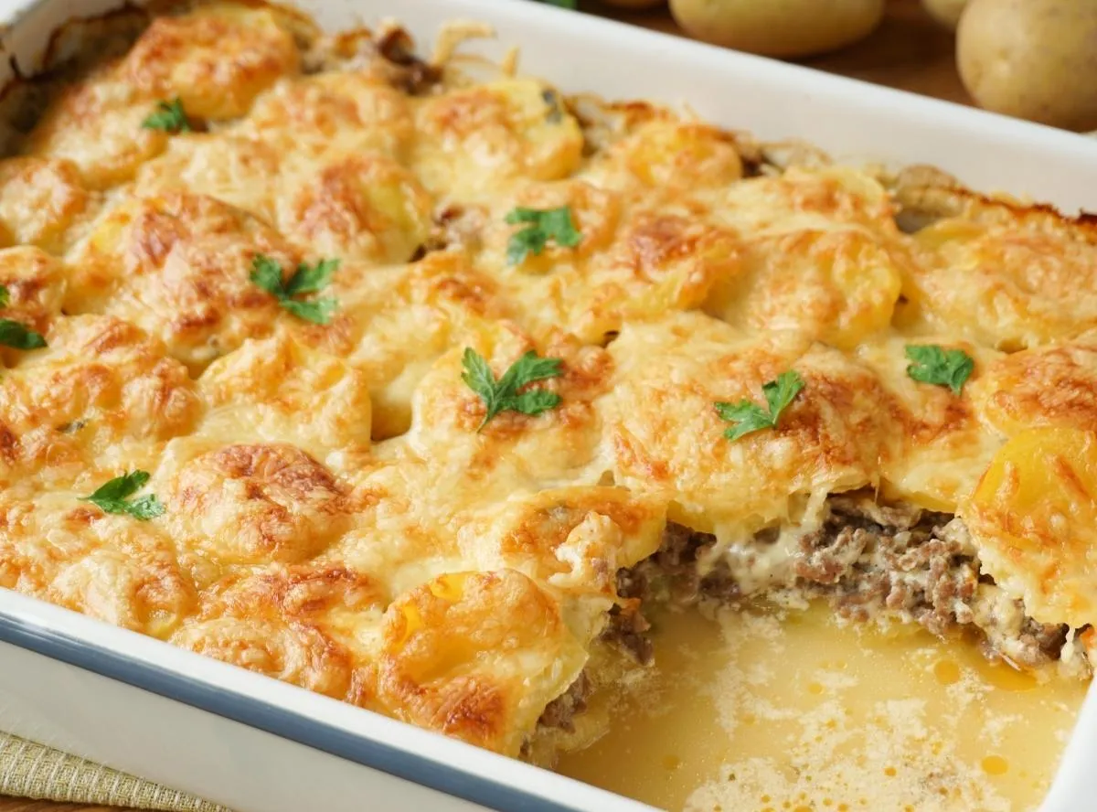 Kartoffel-Hackfleisch-Auflauf