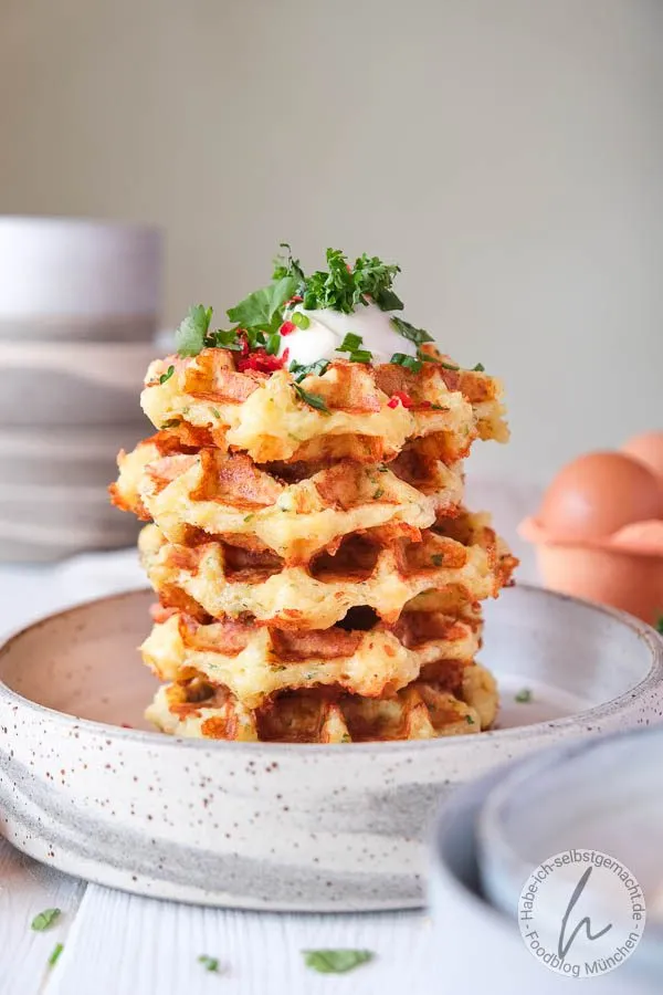 Kartoffel Waffeln