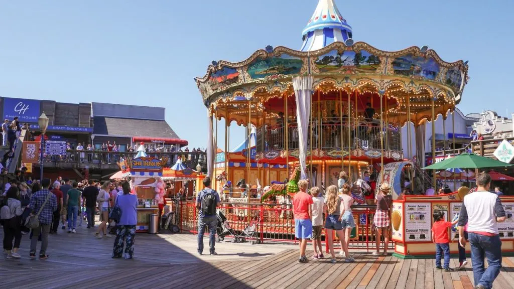 Karussell auf Pier 39