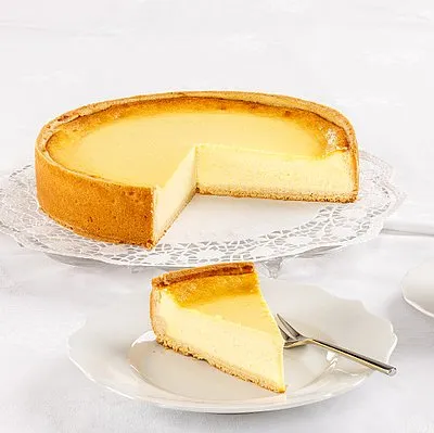 Käsekuchen hoch
