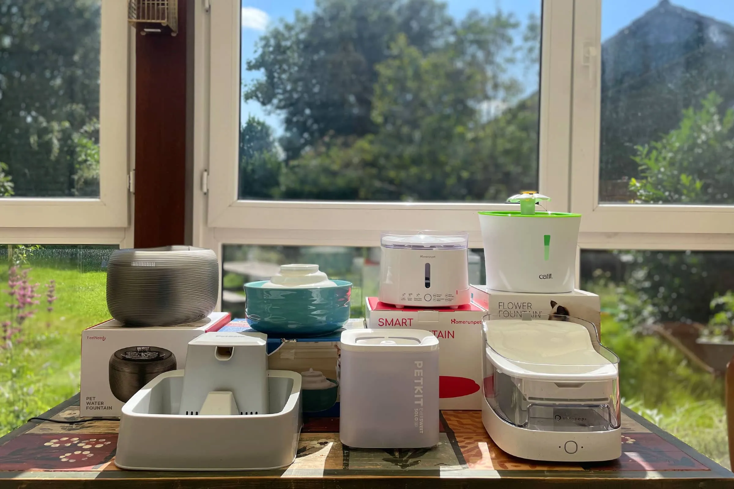 Katzenbrunnen im Praxistest mit unseren Fellnasen