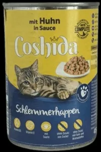 Katzenfutter Test: Coshida Schlemmerhappen Huhn in Sauce – detaillierte Übersicht