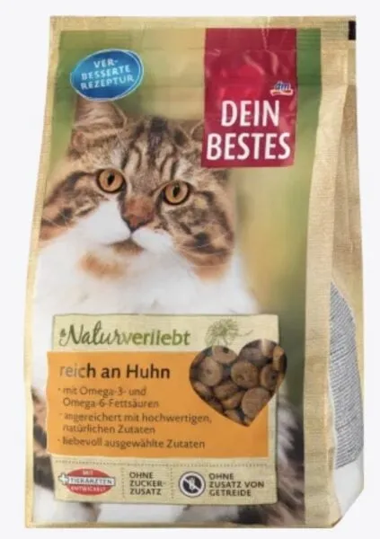 Katzenfutter Test: Dein Bestes Naturverliebt Reich an Huhn.