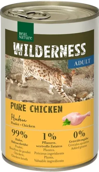 Katzenfutter Test: Real Nature Wilderness Adult Nassfutter.