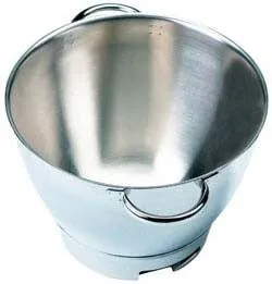 Kenwood Edelstahlschüssel Chef KAT 711SS: Langlebiges Zubehör für Ihre Kenwood Küchenmaschine zum Kochen