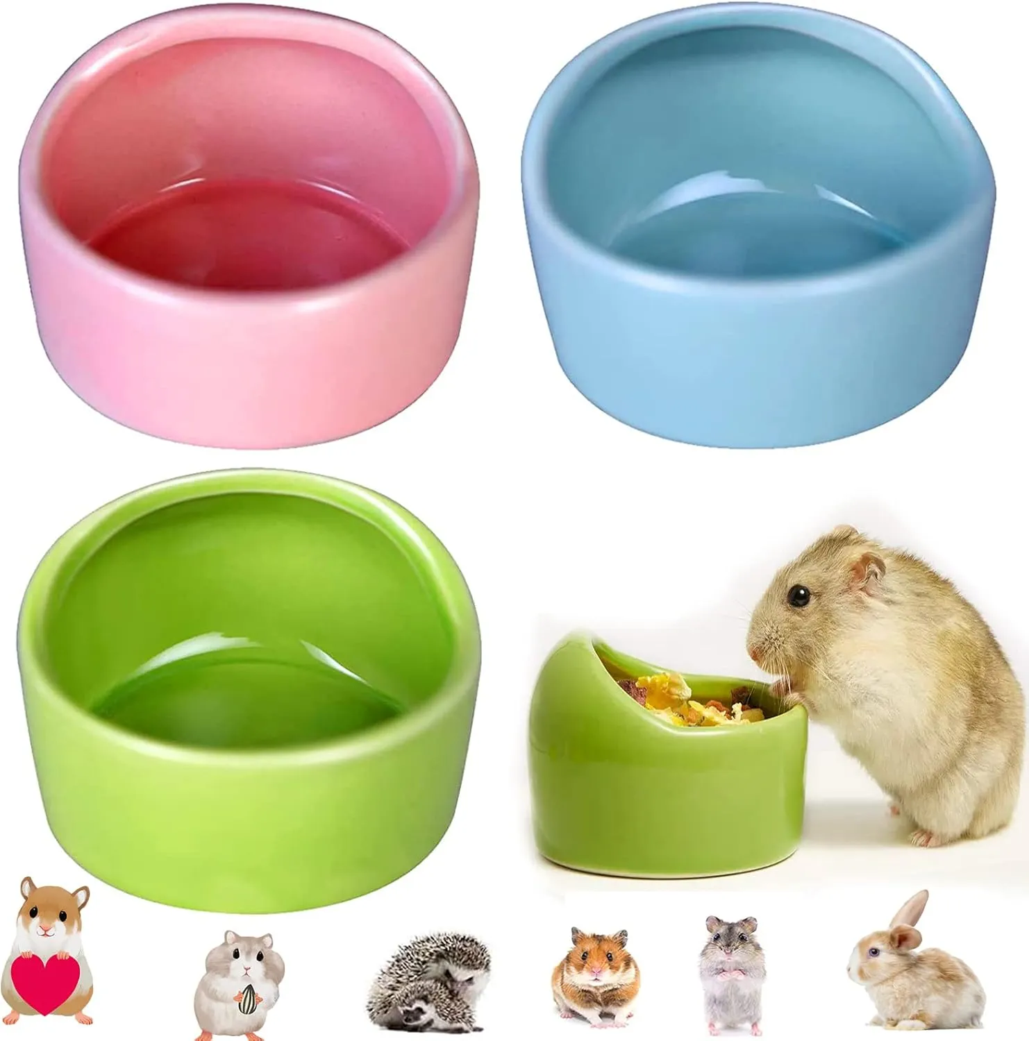 Keramik Futterschalen für Hamster