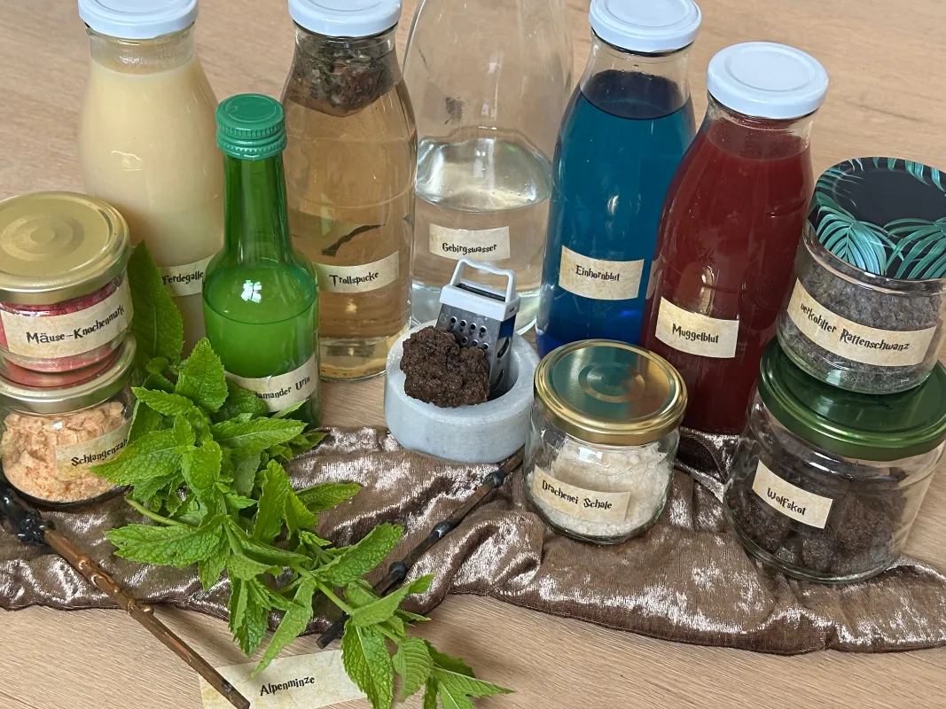 Kindergeburtstag mit Harry Potter Zaubertrank Rezepten