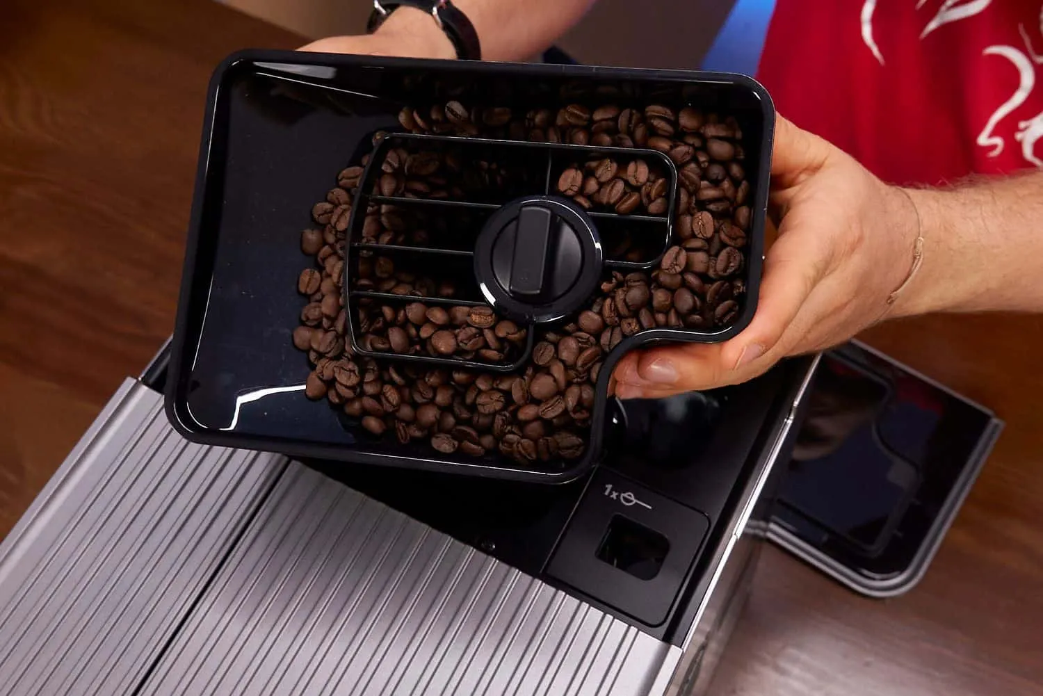 KitchenAid KF8 Bohnenbehälter, entnehmbar für einfache Reinigung