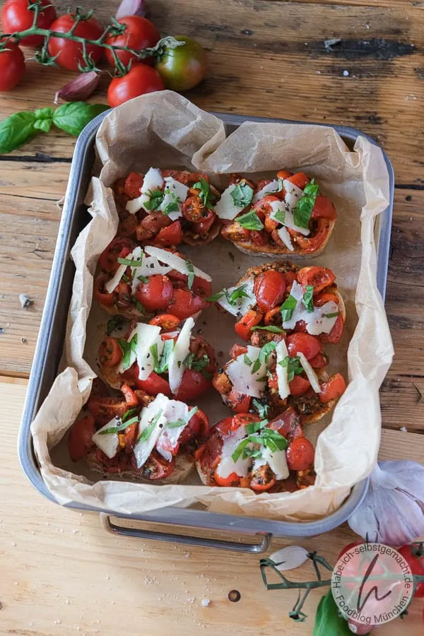 Klassisches Bruschetta