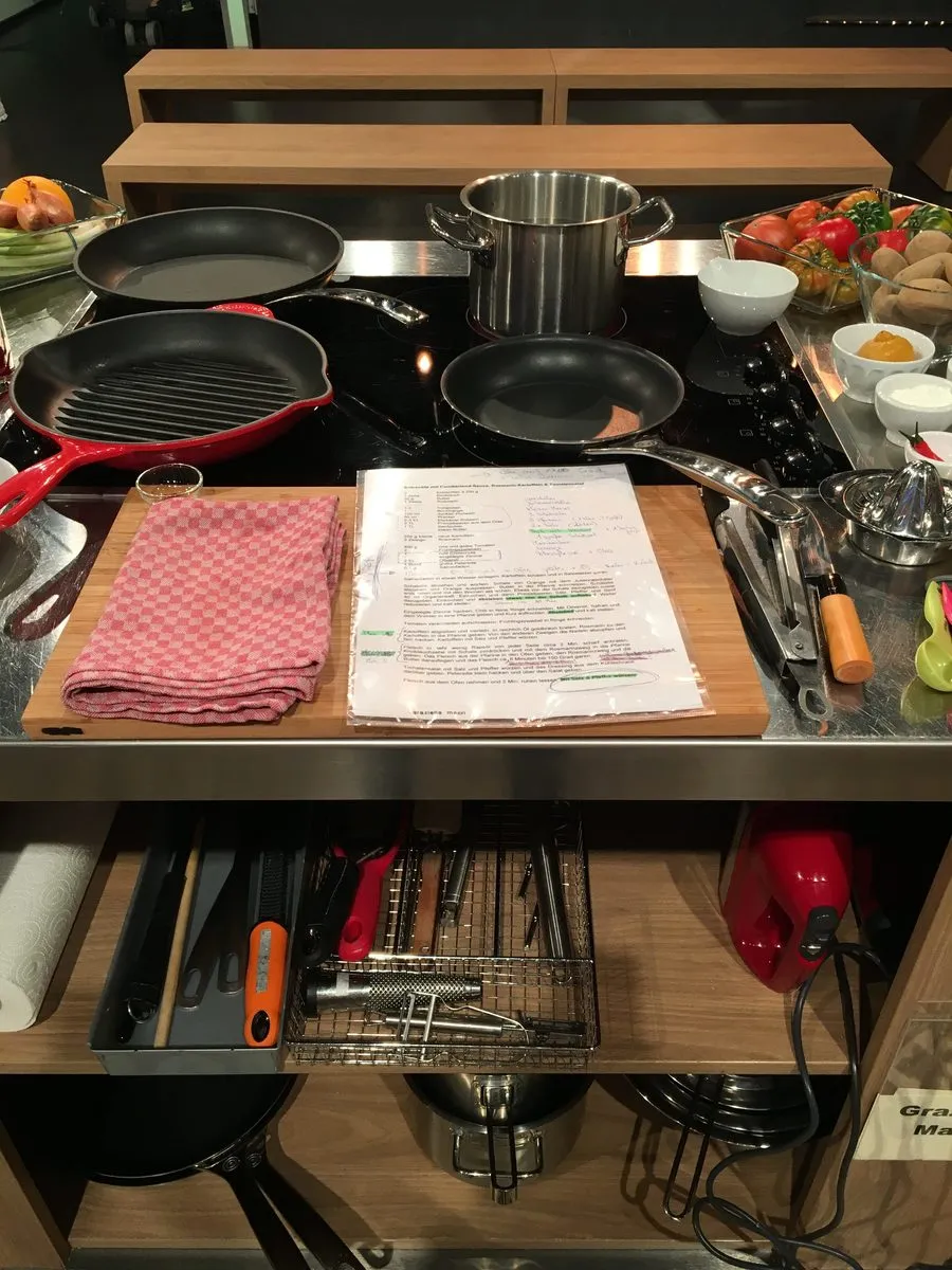 Kochen in der Küchenschlacht