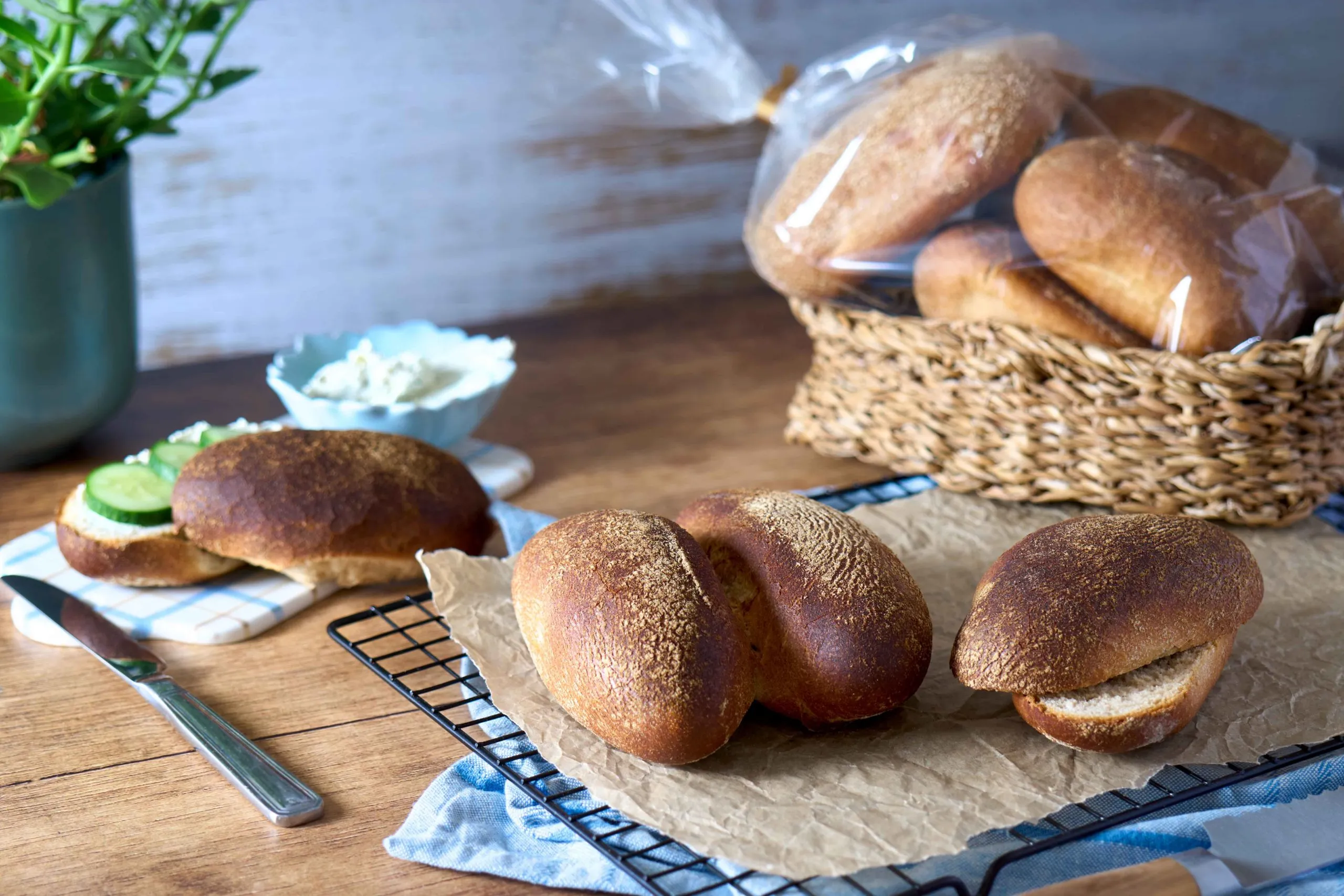 Kölner Röggelchen halbgebacken