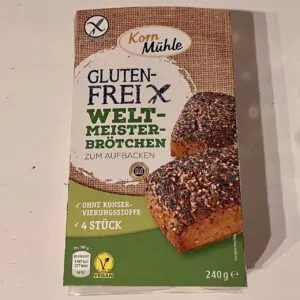 Kornmühle glutenfreie Weltmeisterbrötchen beim gelben Netto Marken-Discount