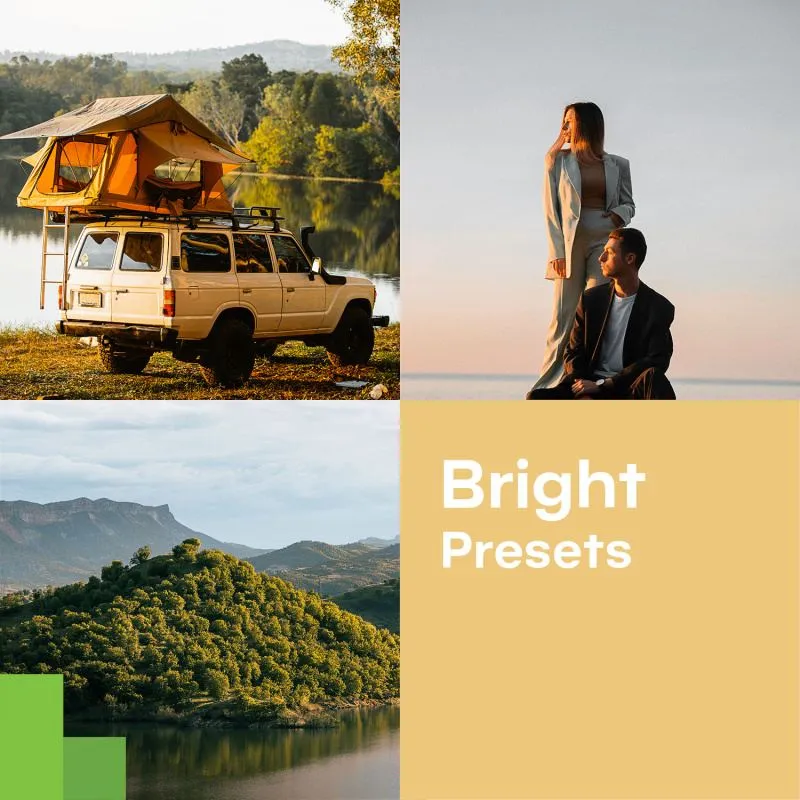 Kostenlose Bright Presets von Zoner Photo Studio für helle und lebendige Fotos
