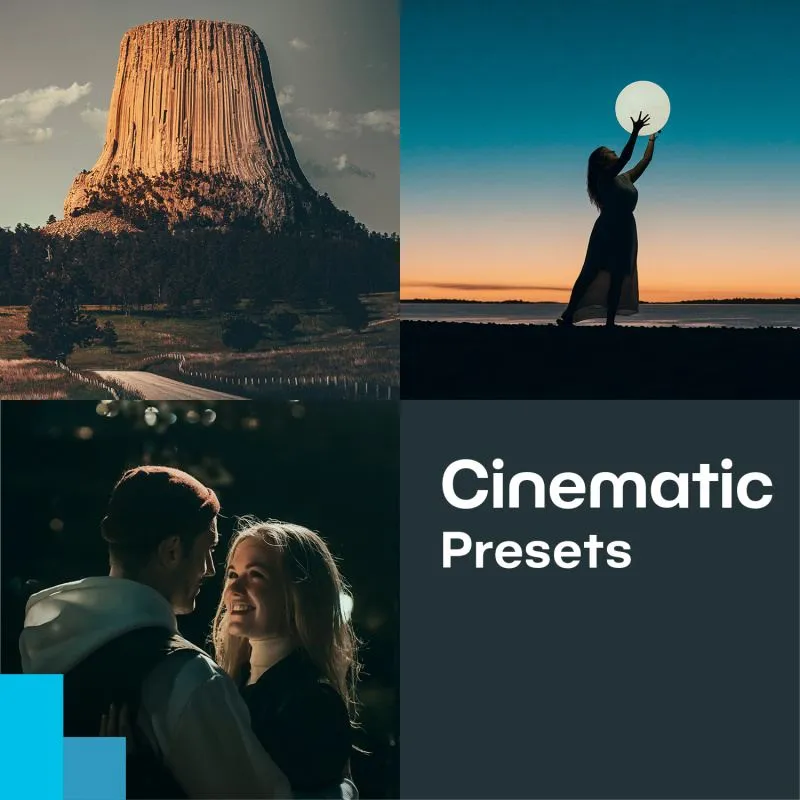 Kostenlose Cinematic-Presets von Zoner Photo Studio für dramatische Kino-Effekte