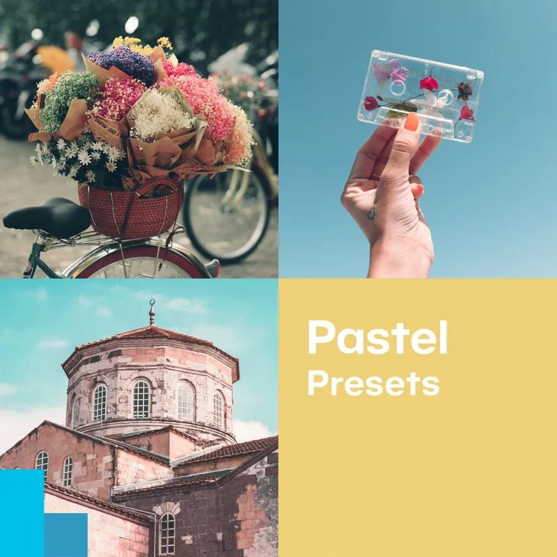 Kostenlose Pastel-Presets von Zoner Photo Studio für sanfte und weiche Farbtöne