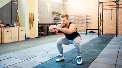 Krafttraining: Kniebeuge