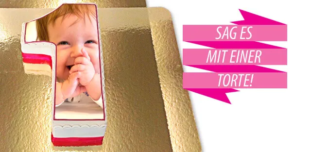 Kreative Zahlen-Torten für Geburtstage