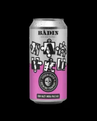 Kreatives Label einer deutschen IPA-Sorte