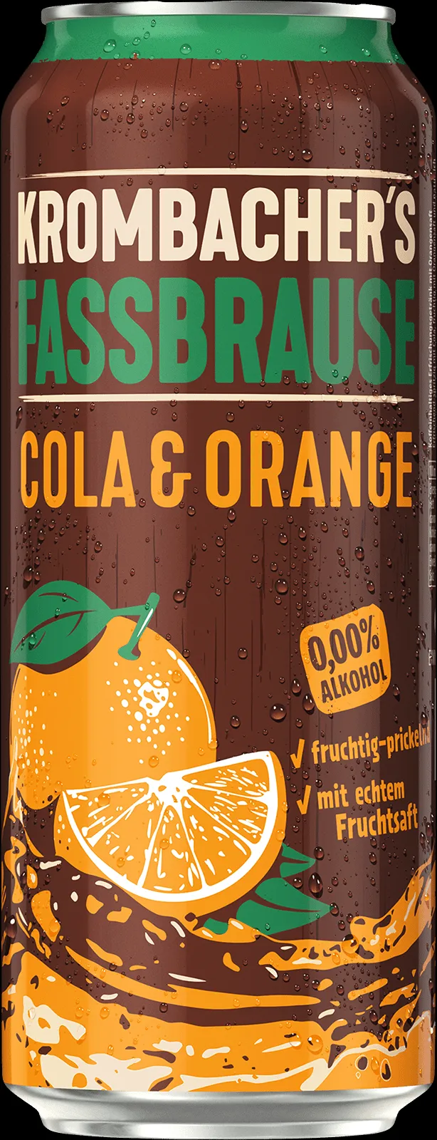 Krombacher Fassbrause Cola & Orange