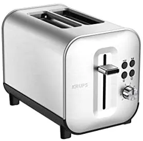 Krups KH682D10 Excellence Toaster im cleanen Edelstahl-Look