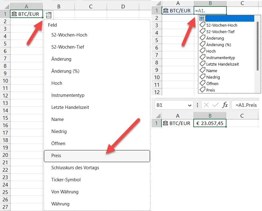 Kryptowährungen Datentyp Währung2