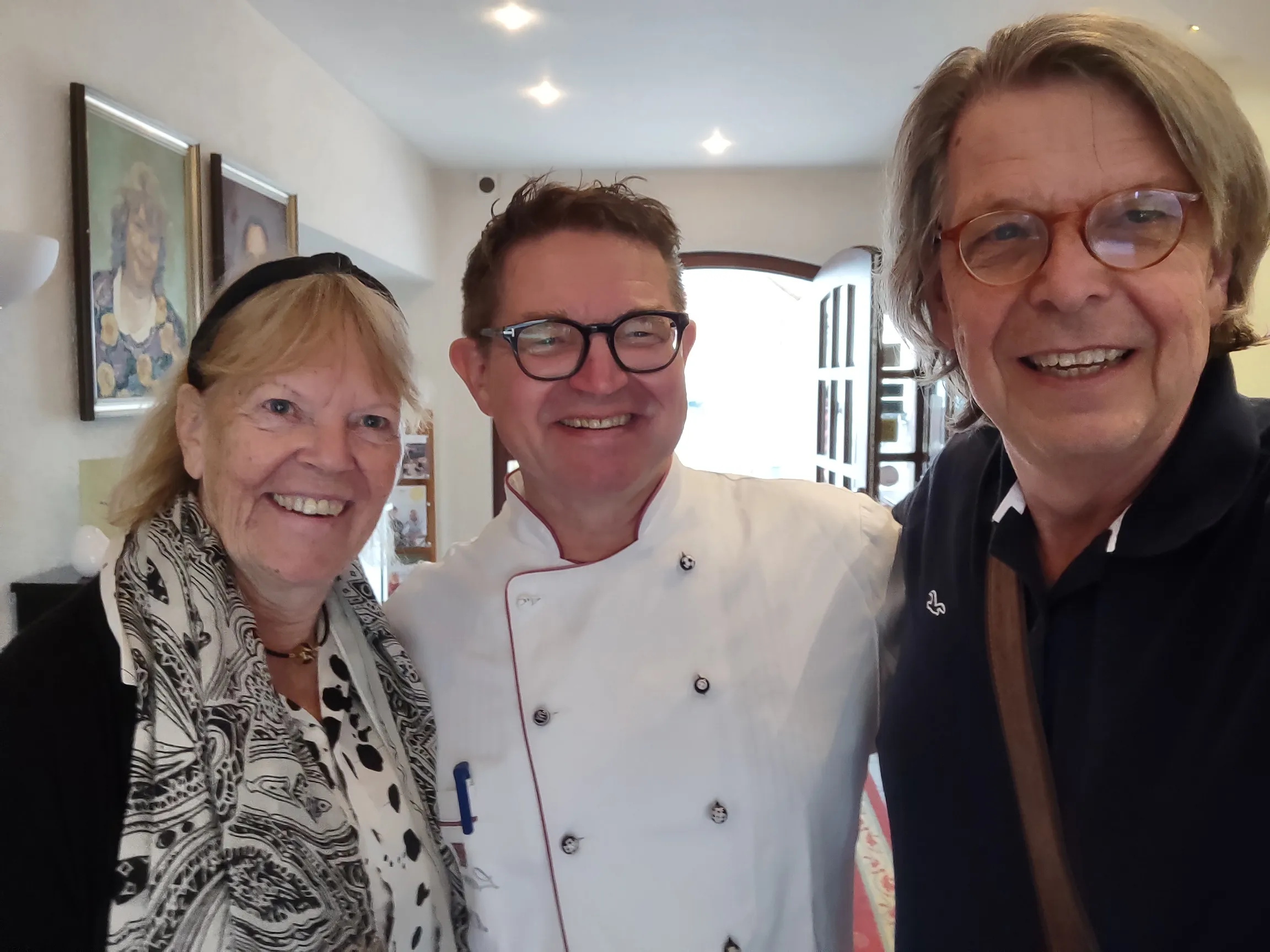 Küchenchef Markus Polinski bei der Arbeit