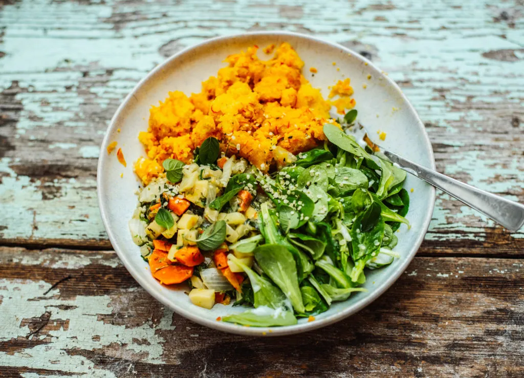 kuerbis-polenta-vegan