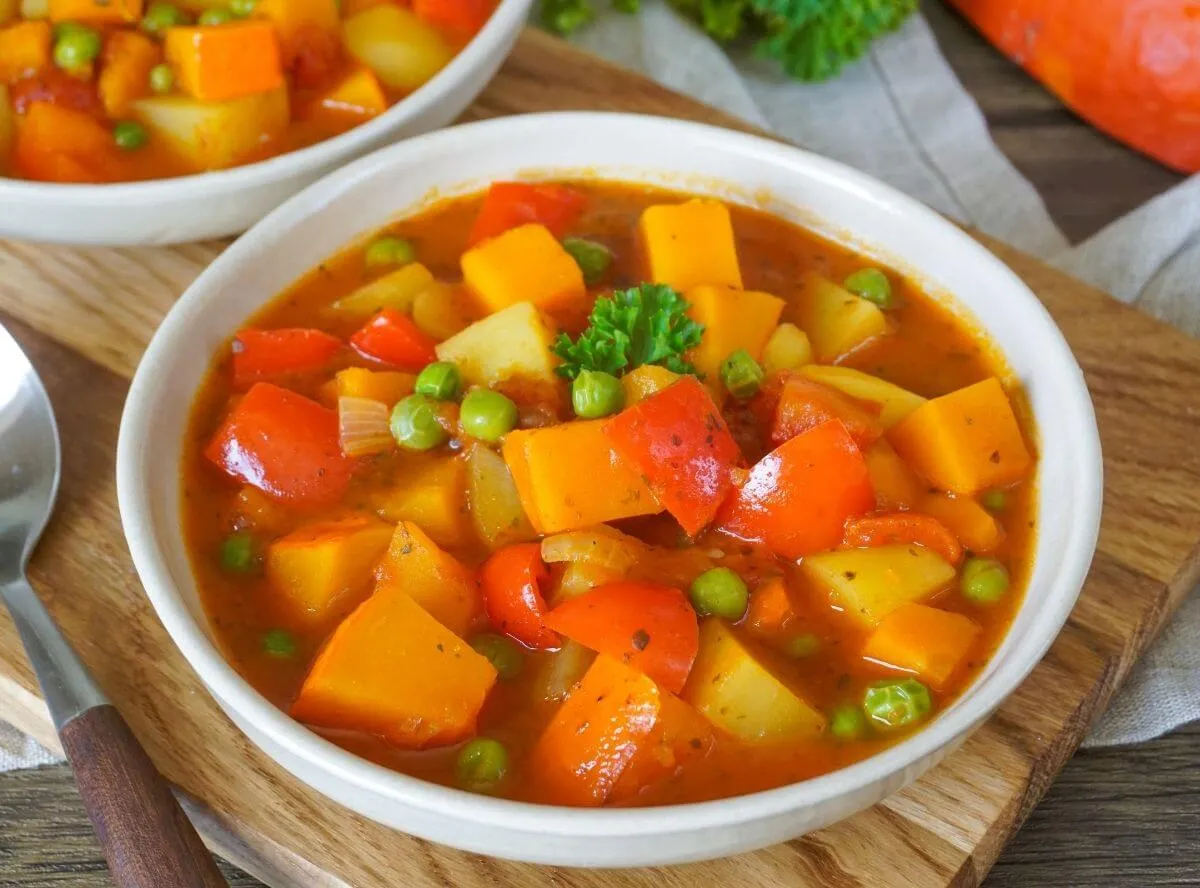 Kürbisgulasch - schnell &amp; einfach