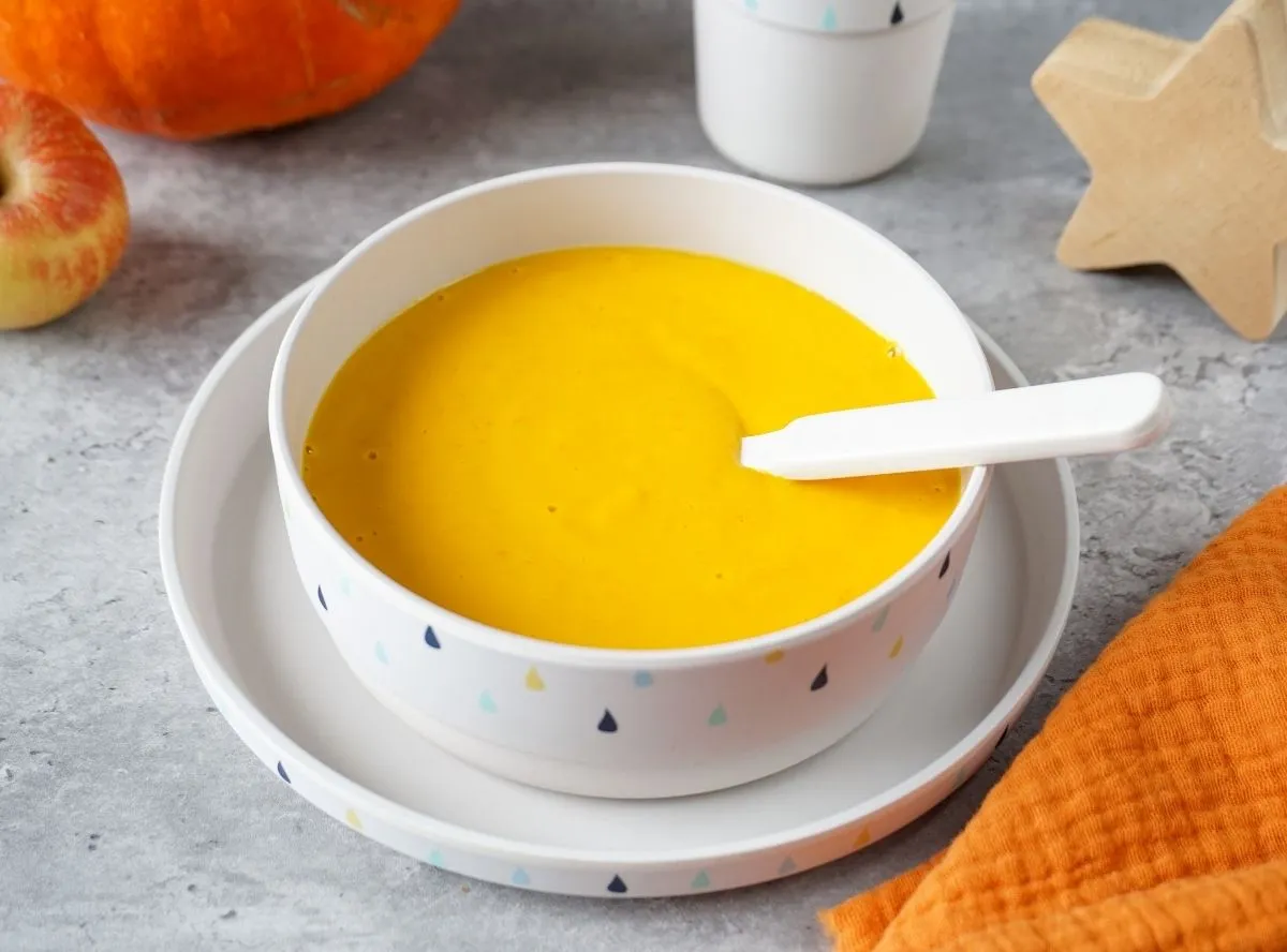 Kürbissuppe Baby
