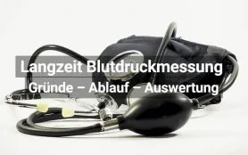Langzeit Blutdruckmessung