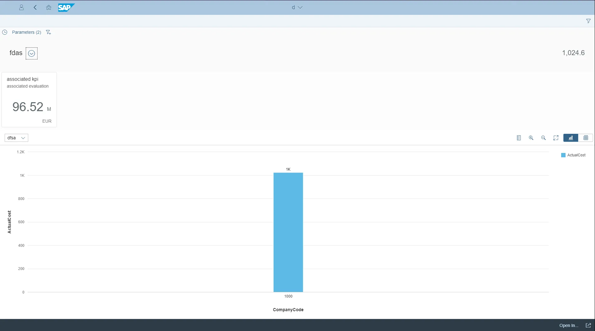Laufzeit-Drilldown-Anwendung