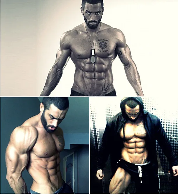 Lazar Angelov in Bestform, symbolisch für die harte Arbeit und Motivation