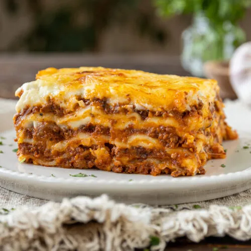 Leckere Lasagne Bolognese wie beim Italiener