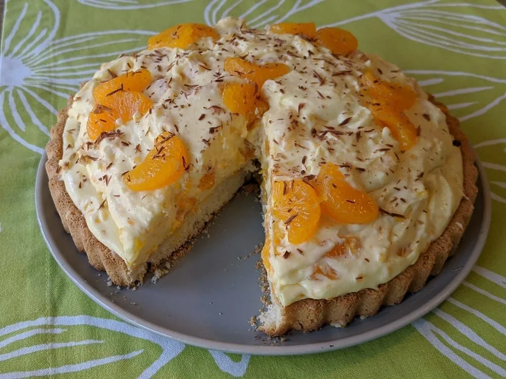 Leckerer Mandarinen-Schüttelkuchen als Alternative zur Erdbeer-Quark-Sahne-Torte