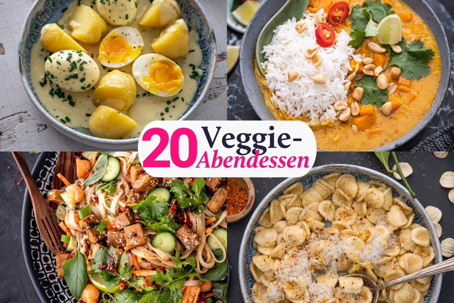 Leckeres vegetarisches Buffet für eine Party