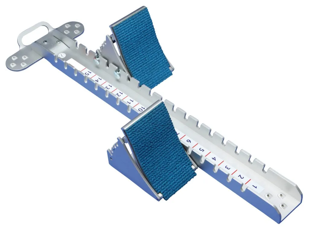 Leichtathletik Startblock aus Aluminium für Wettkämpfe mit IAAF-Zertifizierung