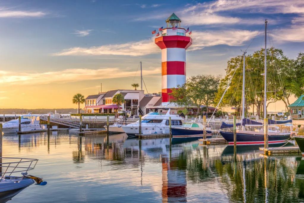 Leuchtturm auf Hilton Head Island, South Carolina