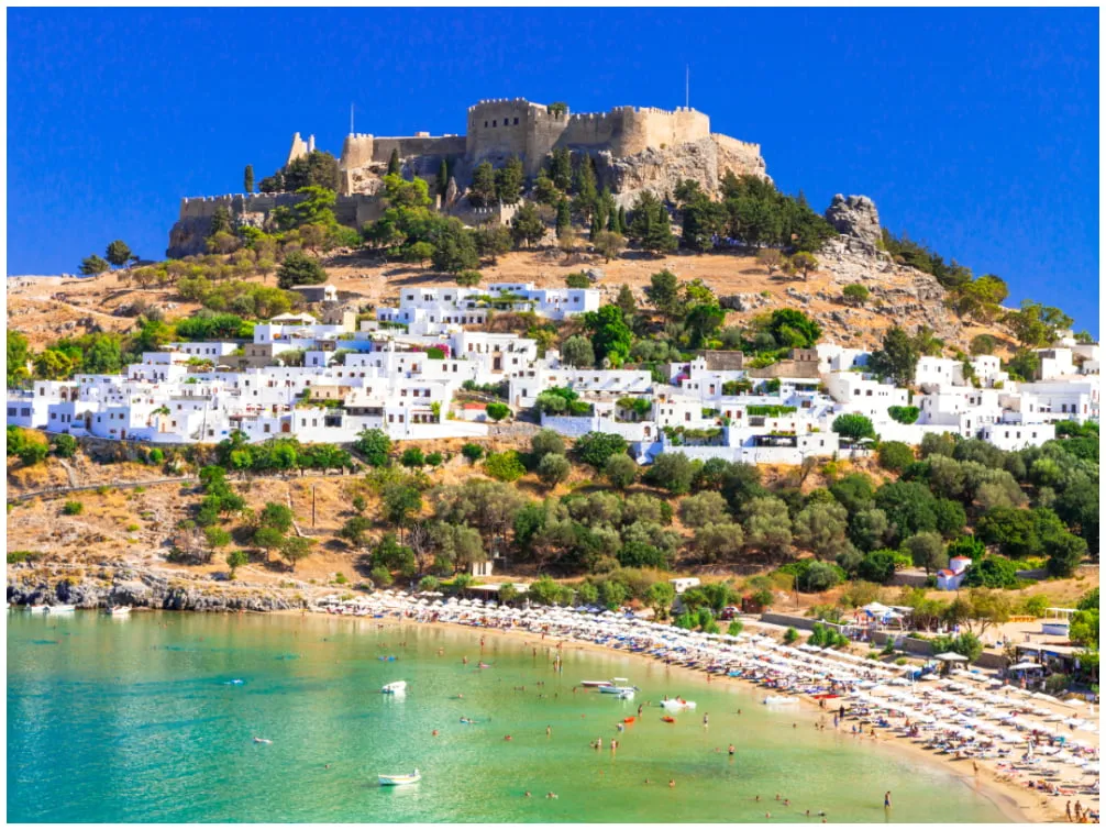 Lindos auf Rhodos