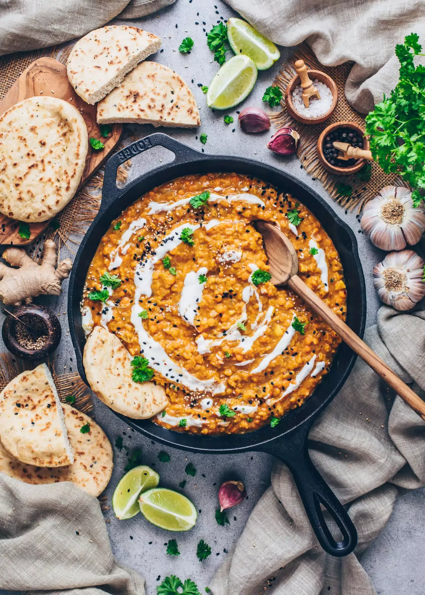 Linsen Dal indisches Curry