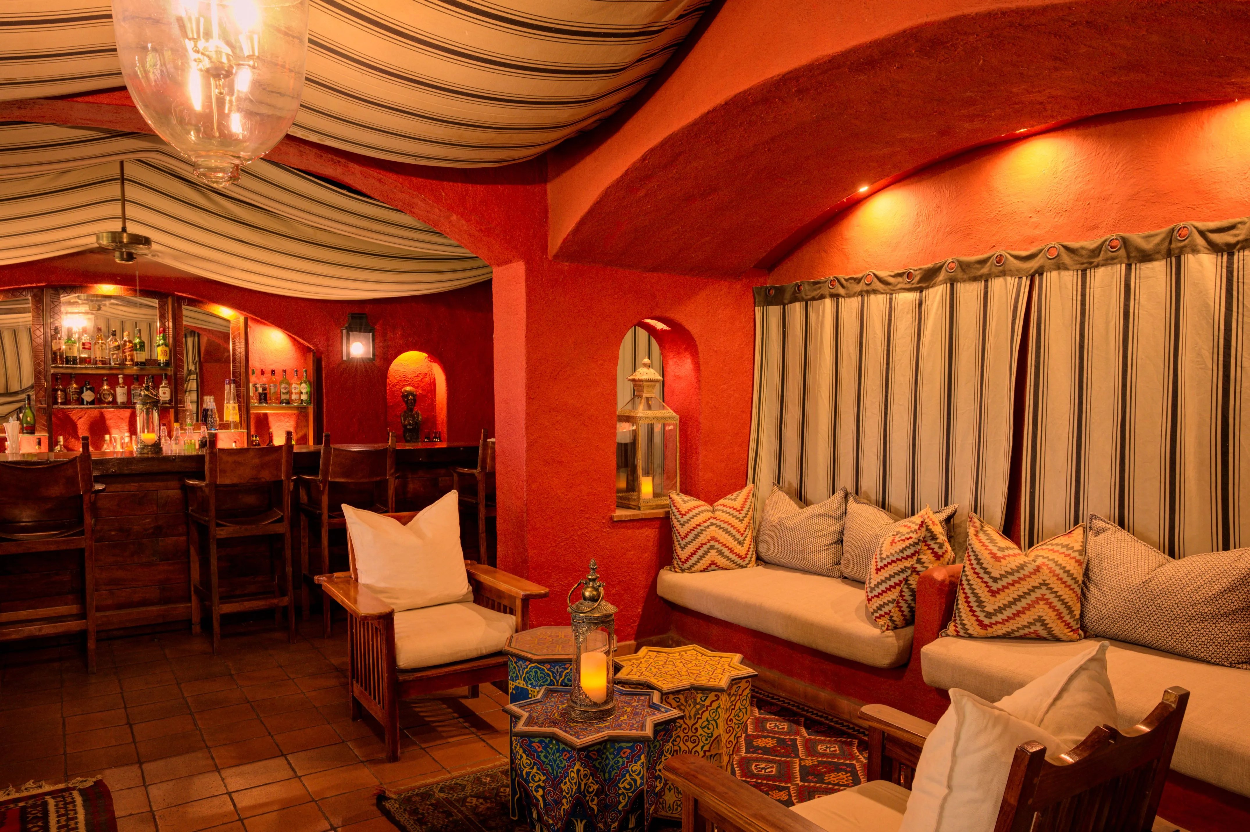 Linyati Bar Chobe Game Lodge Botswana