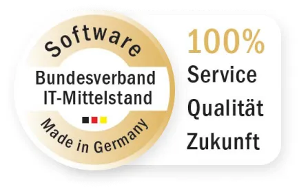 Logo des Bundesverbands IT-Mittelstand (BITMi) für Software Made in Germany