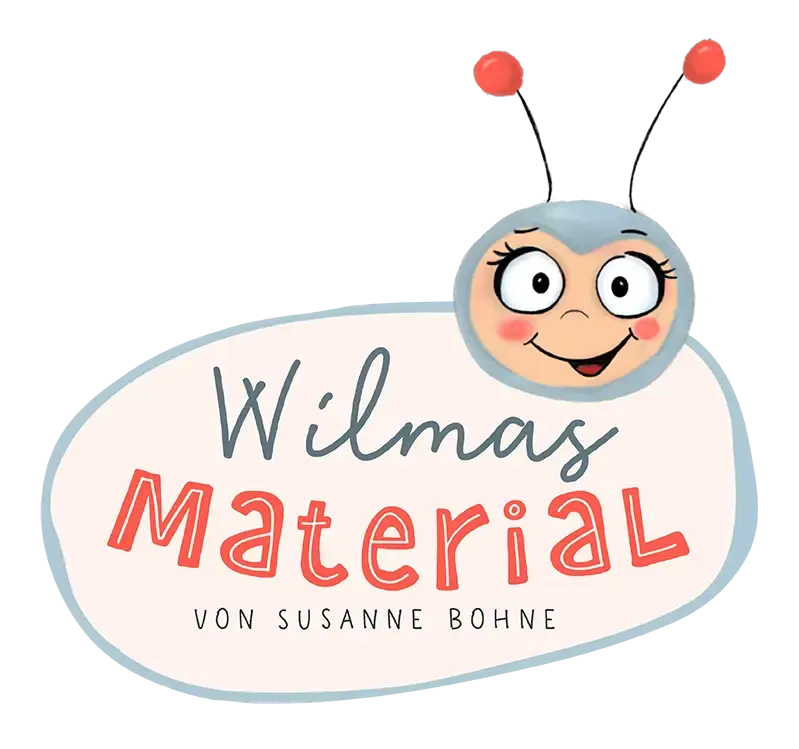Logo Wilmas Material – pädagogische Wilma Wochenwurm PDF-Materialien für Erzieher, Vorschule und Kita