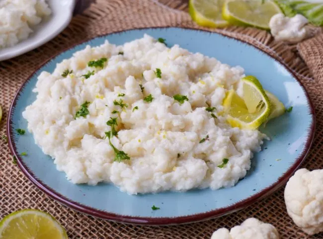 Low Carb Blumenkohlpüree als leichte Beilage