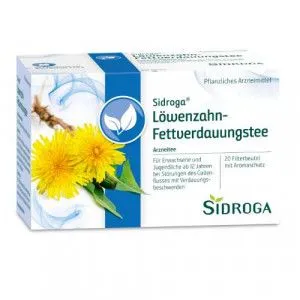 Löwenzahntee zur Unterstützung der Leber und Förderung der Entgiftung.