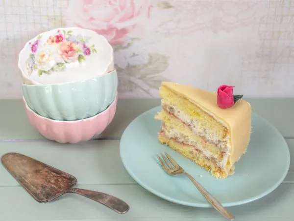 Lübecker Marzipantorte Detailansicht