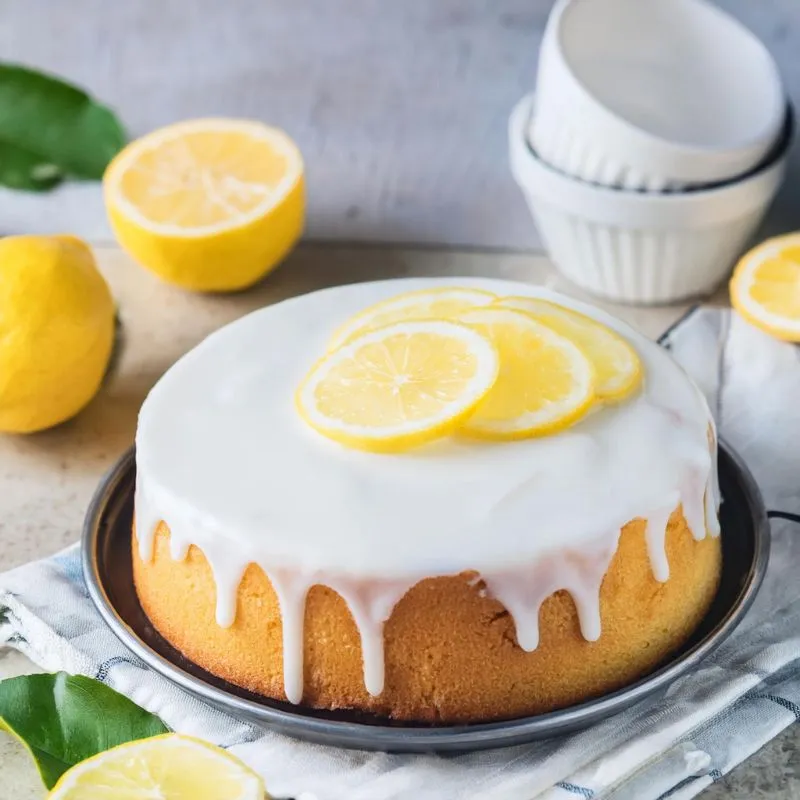 Luftiger Zitronenkuchen – Frisch und Zitronig