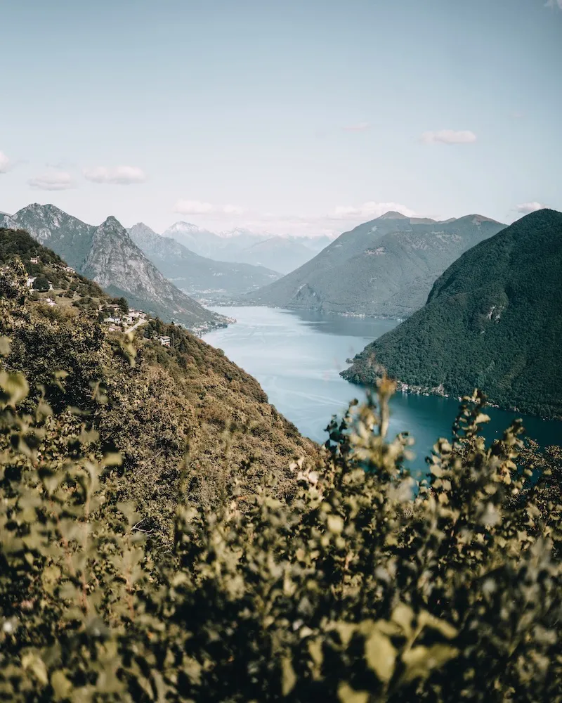 Lugano Tessin Monte Bre