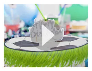 Lustige Fußballtorten