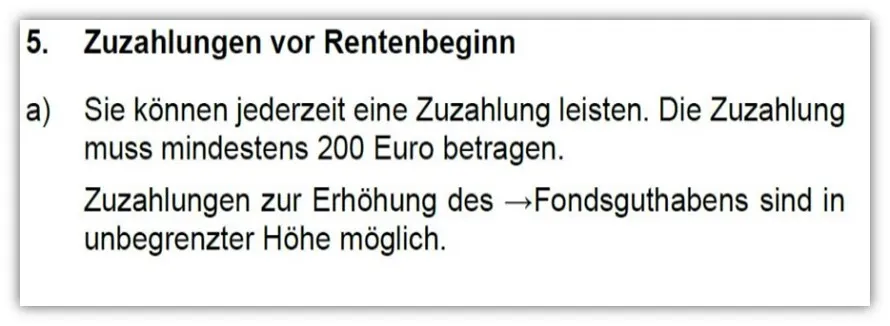 LV 1871 Kosten für Zuzahlungen